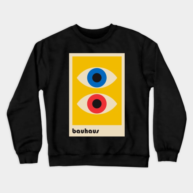 Bauhaus #6 Crewneck Sweatshirt by GoodMoreInc